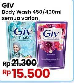 Promo Harga GIV Body Wash All Variants 400 ml - Indomaret