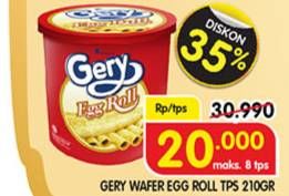 Promo Harga GERY Egg Roll All Variants 210 gr - Superindo
