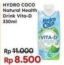 Promo Harga HYDRO COCO Vita-D 330 ml - Indomaret