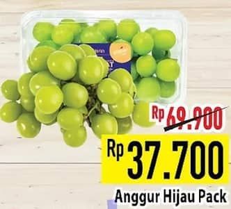 Promo Harga Anggur Hijau  - Hypermart