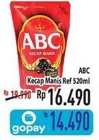 Promo Harga ABC Kecap Manis 520 ml - Hypermart