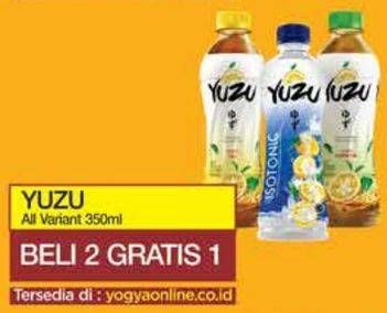 Promo Harga YUZU Minuman Teh All Variants 350 ml - Yogya