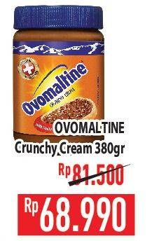 Promo Harga OVOMALTINE Selai Crunchy Cream 380 gr - Hypermart