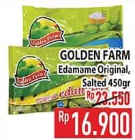 Promo Harga Golden Farm Sayuran Beku Edamame Salted, Edamame Original 450 gr - Hypermart