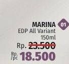 Promo Harga MARINA Eau De Toillete All Variants 150 ml - LotteMart