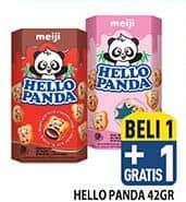 Promo Harga Meiji Hello Panda Biscuit 40 gr - Hypermart