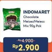 Promo Harga INDOMARET Meises Chocolate 90 gr - Indomaret