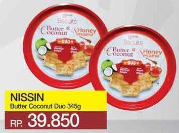 Promo Harga NISSIN Biscoco Butter Coconut 345 gr - Yogya
