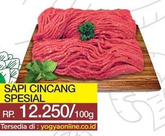 Promo Harga Daging Giling Sapi Spesial per 100 gr - Yogya