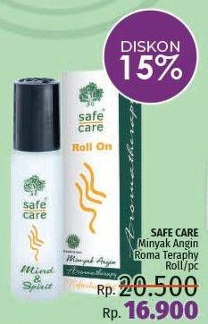 Promo Harga SAFE CARE Minyak Angin Aroma Therapy  - LotteMart