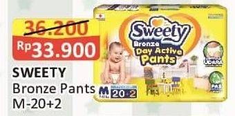Promo Harga Sweety Bronze Pants M20+2 22 pcs - Alfamart