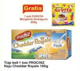 Promo Harga PROCHIZ Cheddar Royale 160 gr - Indomaret