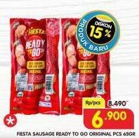 Promo Harga Fiesta Sausage Ready to Go Original 65 gr - Superindo