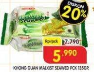 Promo Harga Khong Guan Malkist Seaweed 135 gr - Superindo