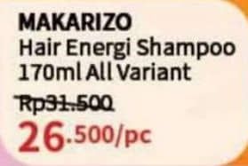 Promo Harga Makarizo Shampoo All Variants 170 ml - Guardian