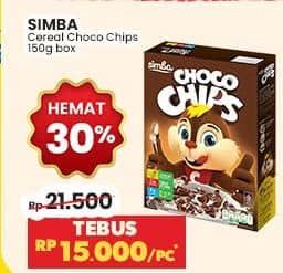 Promo Harga Simba Cereal Choco Chips Coklat 150 gr - Indomaret