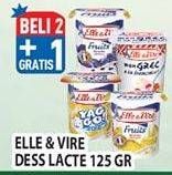 Promo Harga ELLE & VIRE Dessert Lacte 125 gr - Hypermart