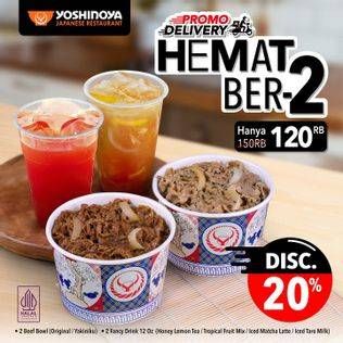 Promo Harga Hemat Ber-2  - Yoshinoya