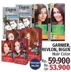 Promo Harga GARNIER/ REVLON/ BIGEN Hair Color  - LotteMart