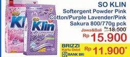 Promo Harga Softergent Detergent 770/800gr  - Indomaret