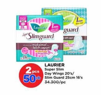 Laurier Super Slimguard Day Wings/25 cm