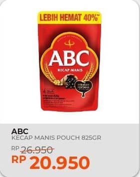 Promo Harga ABC Kecap Manis 520 ml - Yogya