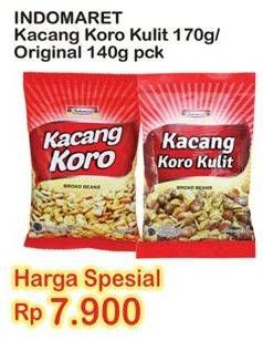 Promo Harga INDOMARET Kacang Koro Kulit 170gr/Kacang Koro 140gr  - Indomaret