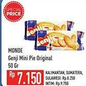 Promo Harga MONDE Genji Pie Original 70 gr - Hypermart