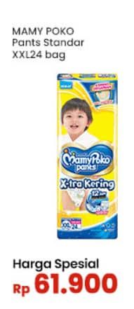 Promo Harga Mamy Poko Pants Xtra Kering XXL24 24 pcs - Indomaret