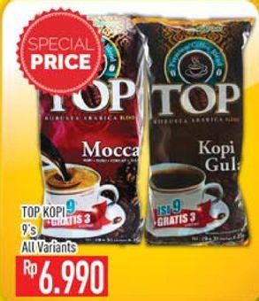 Promo Harga Top Coffee Kopi per 9 sachet - Hypermart