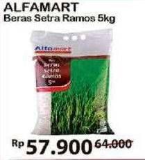 Promo Harga Alfamart Beras Setra Ramos 5 kg - Alfamart