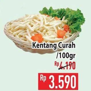 Promo Harga Kentang Curah per 100 gr - Hypermart