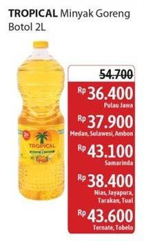 Promo Harga Tropical Minyak Goreng 2000 ml - Alfamidi