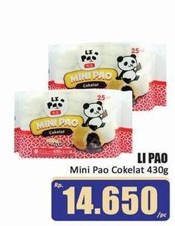Promo Harga LI PAO Mini Pao Cokelat 430 gr - Hari Hari