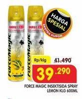 Promo Harga Force Magic Insektisida Spray Lemon 600 ml - Superindo