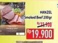 Promo Harga HANZEL Smoked Beef 200 gr - Hypermart