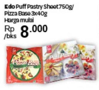 Promo Harga Puff Pastry Sheet 750g / Pizza Base 3x40g  - Carrefour