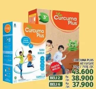 Promo Harga CURCUMA PLUS Susu Bubuk All Variants  - LotteMart