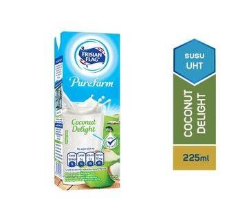 Promo Harga Frisian Flag Susu UHT Purefarm Coconut Delight 225 ml - Indomaret