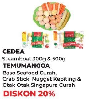 Promo Harga CEDEA/Temumangga Bakso Seafood  - Yogya