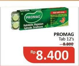 Promo Harga PROMAG Obat Sakit Maag Tablet 12 pcs - Alfamidi