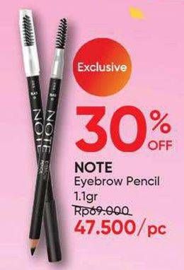 Promo Harga NOTE Eyebrow Pencil 1 gr - Guardian