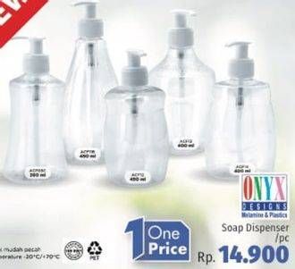 Promo Harga ONYX Bottle Liquid Soap  - LotteMart