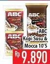 Promo Harga ABC Kopi Susu/Mocca 10pcs  - Hypermart