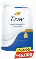 Promo Harga Dove Body Wash Aqua Moisture, Deeply Nourishing 400 ml - Alfamart