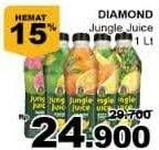 Promo Harga DIAMOND Jungle Juice 1000 ml - Giant