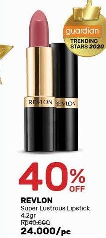 Promo Harga REVLON Super Lustrous Lipstick Matte  - Guardian