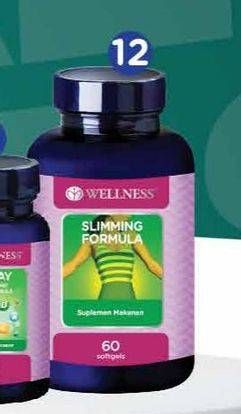 Promo Harga Wellness Slimming Formula 60 pcs - Watsons