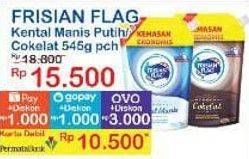 Promo Harga Frisian Flag Susu Kental Manis Cokelat, Putih 545 gr - Indomaret