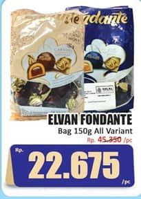 Promo Harga Elvan Fondante Chocolate All Variants 150 gr - Hari Hari